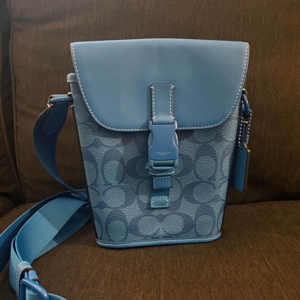 COPY - Coach Track Small Flap Crossbody Bag
